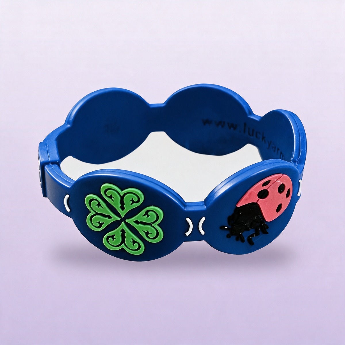 Blue Lucky Arm Charm bracelet